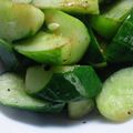 かぴーな's cooksnap of when they made 夏野菜：キュウリ炒め.