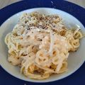こふぃ☆'s cooksnap of when they made 簡単♪牛乳と全卵☆★濃厚カルボナーラ★☆.