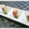 りぃchqi's cooksnap of when they made ひとくち冷しゃぶの青マヨソース.