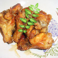 ゆずぽんの母's cooksnap of when they made 梅酒の利用法　鶏手羽元の梅酒煮.
