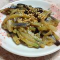 しばっち。's cooksnap of when they made ナスの中華きんぴら.
