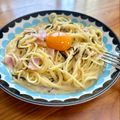 ねっちゃんっ's cooksnap of when they made 塩昆布で♪和風クリームパスタ.
