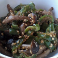 BU－BU's cooksnap of when they made ピーマンとしめじの胡麻和え.