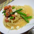 ちび仮's cooksnap of when they made スモークサーモンとホタテの冷製パスタ.