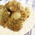 ＢＵＴＴＯＮ3's cooksnap of when they made *新玉ねぎと小女子のかき揚げ*.
