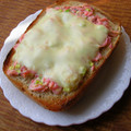 nekoland's cooksnap of when they made 桜海老と梅の香ばしいマヨトースト♪.