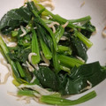 ヨシヨッシー's cooksnap of when they made ほうれん草のしらす和え.