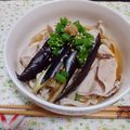 クックUH3NVG☆'s cooksnap of when they made さっぱり美味♪茄子と豚しゃぶのそうめん.