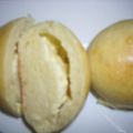 白いぐれーぷ's cooksnap of when they made とろ～りチーズクリーム入り♪ミルキーパン.