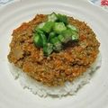 moruchama's cooksnap of when they made ゴーヤー　キーマカレー.