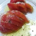 たろすけちゃん's cooksnap of when they made トマトサラダ　～かけるだけ♪～.