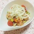 BerryFreak's cooksnap of when they made ☆彩り豊かな前菜☆えびアボカド.