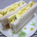 さったんママ's cooksnap of when they made ちょっぴり工夫☆おいしいたまごサンド☆.