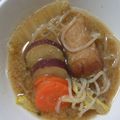 くろまめちよこ's cooksnap of when they made こくうまスープ☆胡麻味噌鍋.