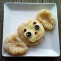 puniＫ's cooksnap of when they made キャラ弁簡単〈チェブラーシカ〉.