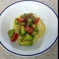 shokoko＊°'s cooksnap of when they made 冷製パスタ トマト アボカド 生ハム.