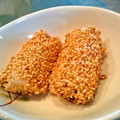 りこりこ・ω・'s cooksnap of when they made たった２分で。本格ごま大福.