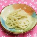シャンプーハット's cooksnap of when they made ☆昆布茶でシャキシャキれんこん☆.