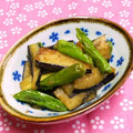 シャンプーハット's cooksnap of when they made ナスとしし唐のの炒め物.