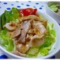 ジュリネ☆'s cooksnap of when they made 豚肉とレタスのさっぱりサラダ♫♬.