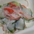 maaaaaxim's cooksnap of when they made かにかまときゅうりのサラダ.
