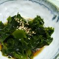 yukanosuke's cooksnap of when they made スピード一品♪ゴマわかめ♬.