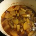 pulp1211's cooksnap of when they made ﾂﾅ缶で!!柔らか〜い大根の煮物.
