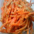 harun☆'s cooksnap of when they made にんじんの味噌ごま蒸し.
