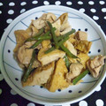 さらさらんらん's cooksnap of when they made いんげんと厚揚げと鶏肉の煮物.