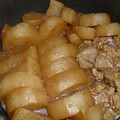 わかめるちょ's cooksnap of when they made ☆大根と豚の煮物☆.