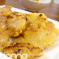 ・ドナ・'s cooksnap of when they made とうもろこしと長いもの天ぷら.
