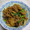 白いカピバラ's cooksnap of when they made すき焼きのタレで簡単おかず♪.