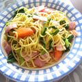 ハル菓子パン's cooksnap of when they made ナンプラーでアジアン☆セロリー焼きそば！.