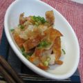 きのこのおうち's cooksnap of when they made おうち居酒屋♪〜鶏皮の唐揚・おろしポン酢.