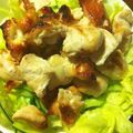 ＊sachi＊o's cooksnap of when they made 鶏胸肉で簡単☆焼き鳥の塩味風味♪.