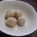 ひとひとの素's cooksnap of when they made おからでヘルシー☆ピリ辛味噌団子餅.