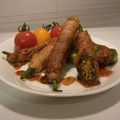 れな犬's cooksnap of when they made ✿タレも美味しい♡オクラとシソの肉巻き✿.