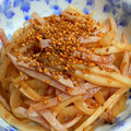 かぷちーのんの's cooksnap of when they made ✿ハムと大根の皮で簡単きんぴら✿.