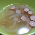 hiro_aya's cooksnap of when they made 玉ねぎとウィンナーとコーンのスープ♪.