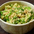 おらんでう～たん's cooksnap of when they made すごくおいしい！もちきびとゴーヤのサラダ.