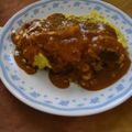 tomokovic's cooksnap of when they made カレーソースで♪カフェ風カレーオムライス.
