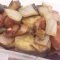 MofeMofee's cooksnap of when they made |=ﾟωﾟ)ﾉ　ナスと玉ねぎのマヨ炒め.