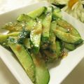 miyuki12's cooksnap of when they made 夏の定番サラダ✿胡瓜の芝麻醤和え☆　　.