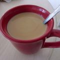 ハナ☆クロ's cooksnap of when they made 忙しい朝でもホッ♪豆乳カフェオレ.