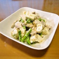マッハママ's cooksnap of when they made はんぺんとささみのごまマヨ和え.
