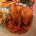 ぽんたっ☆'s cooksnap of when they made ～冷凍鶏唐揚げのケチャップ煮～.