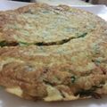 ラーフル's cooksnap of when they made にらと納豆のチヂミ.