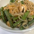 Marta's cooksnap of when they made いんげんとしらたきの炒め煮.