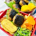 U☆kaoru's cooksnap of when they made ＊お弁当おかず＊　豚挽肉の簡単海苔つくね.