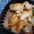 ひろこまち's cooksnap of when they made 鶏肉のわさび醤油炒め☆.